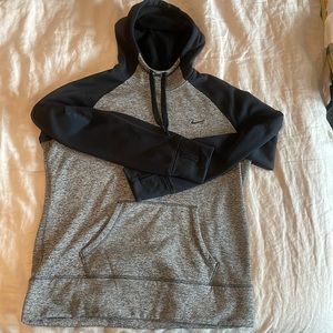 Black Therma-Fit Nike Hoodie size Large